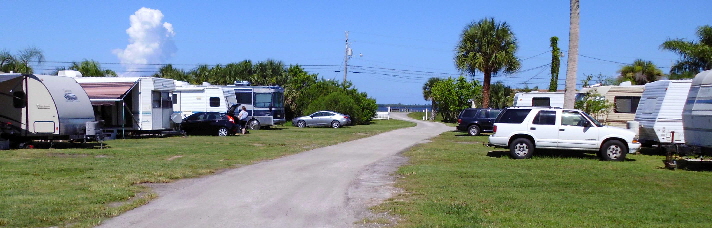Sites along the north side of the Park looking toward the Indian River