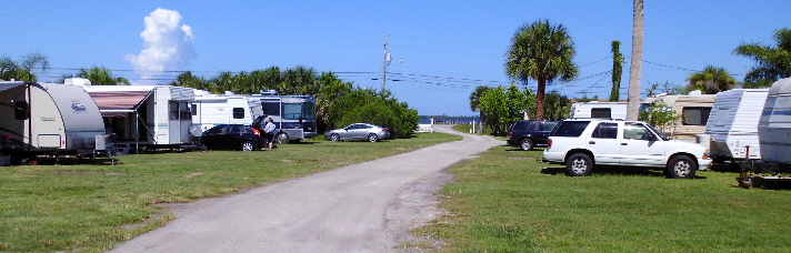 Sites along the north side of the Park looking toward the Indian River